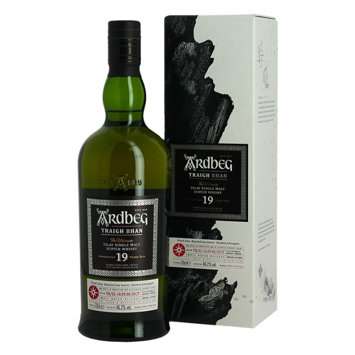 acheter du whisky ARDBEG TRAIGH BHAN2  19 ans Islay Single Malt Scotch Whisky