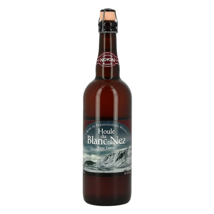 Houle du Blanc Nez Bière Triple 75 cl côte d'opale par Noyon Brasseur