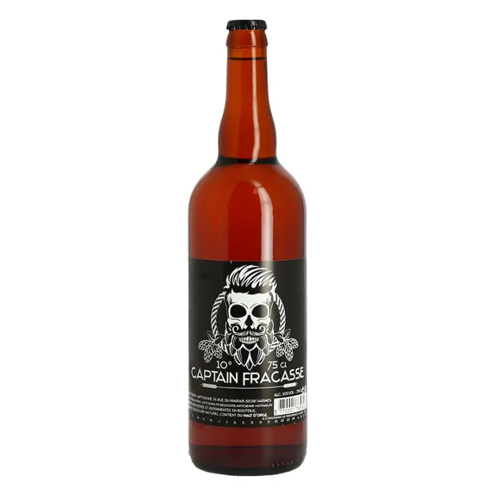 Bière Captaine Fracasse par la Brasserie Artésienne 75 cl