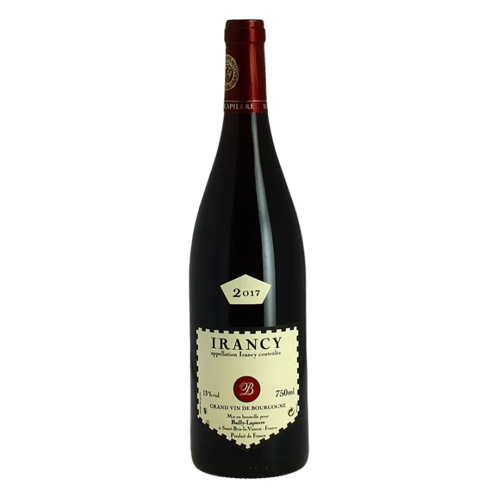 acheter vin IRANCY BOURGOGNE Rouge Caves de Bailly 75 cl