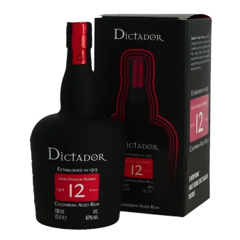achat de Rhum DICTADOR 12 ANS - Rhum de Colombie - 70cl 40%