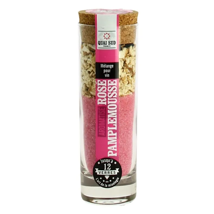 melange cocktail rose pamplemousse quai sud 110gr