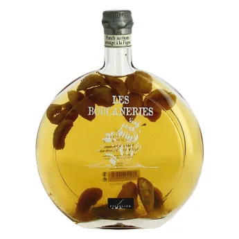 Rhum Arrangé feves de cacao Boucaneries élaboré par Jacques Fisselier