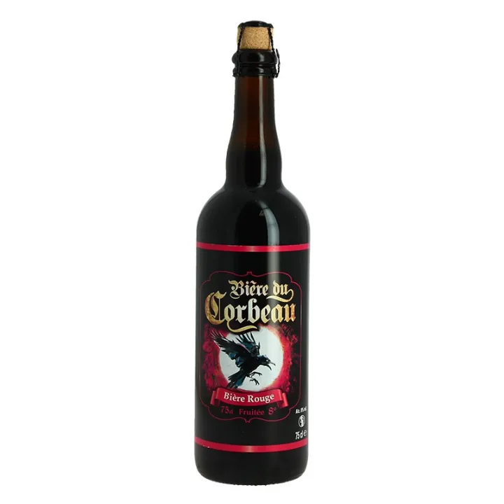 Bière du Corbeau Bière Rouge Fruitée 75 cl