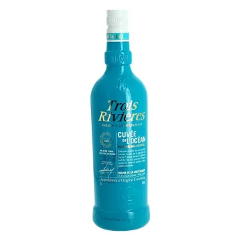 Rhum 3 RIVIERES CUVEE DE L'OCEAN 70 cl rhum agricole rhum blanc
