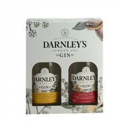 DARNLEYS London Dry Gin & Spiced Gin  2 X 20 cl Coffret Cadeau