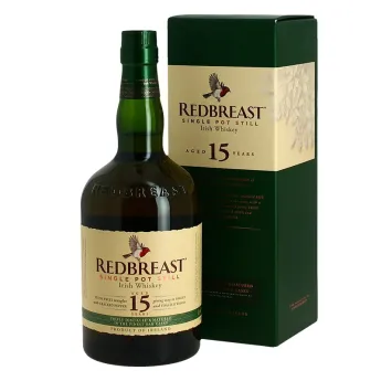 Redbreast 15 ANS Whiskey Irlandais Single Pot Still