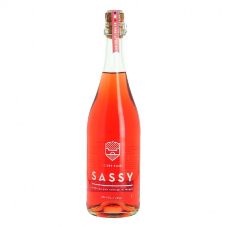 Cidre Sassy La Sulfureuse Cidré Rosé