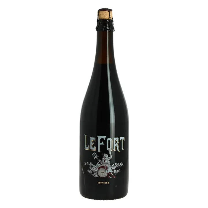 Lefort Brune Bière Belge 75 cl de la Brasserie Omer Vander Ghinste