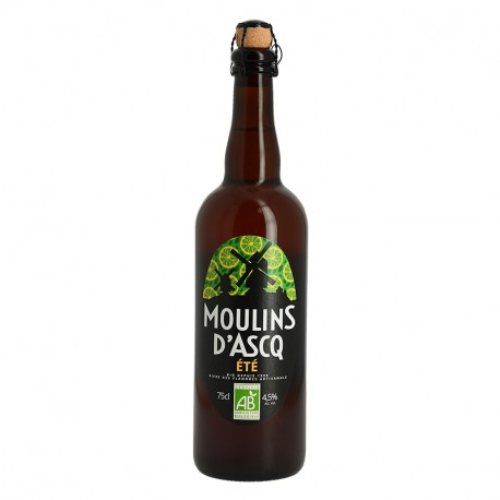 Moulins d'Ascq Bière Blonde d'Eté BIO 75 cl