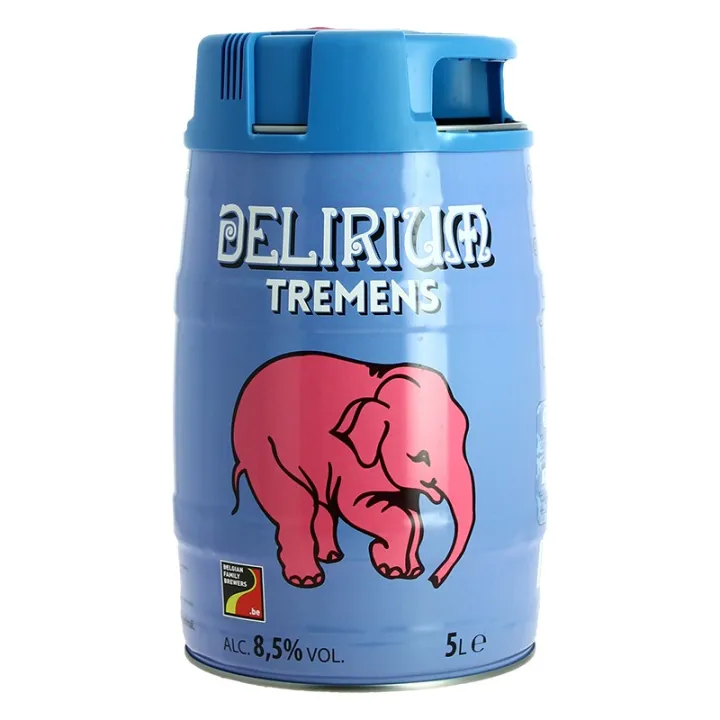 acheter DELIRIUM Tremens Bière Belge Triple Fut de 5 Litres