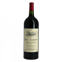 Mac Carthy Vin de Bordeaux appellation Saint Estèphe 2017 Magnum 1.5 l