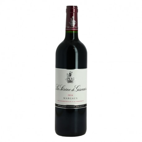 La Sirène de Giscours 2016 Vin Rouge de Bordeaux Appellation Margaux