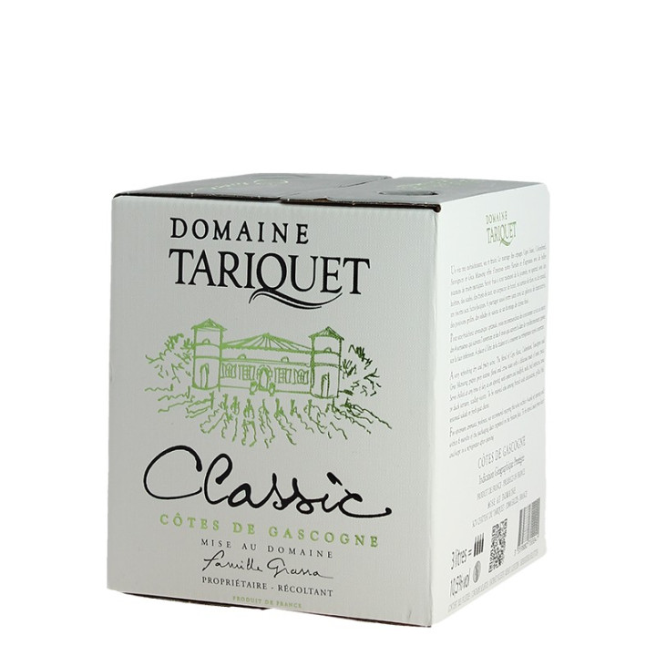 Domaine TARIQUET Classic Bag in Box 3 Litres
