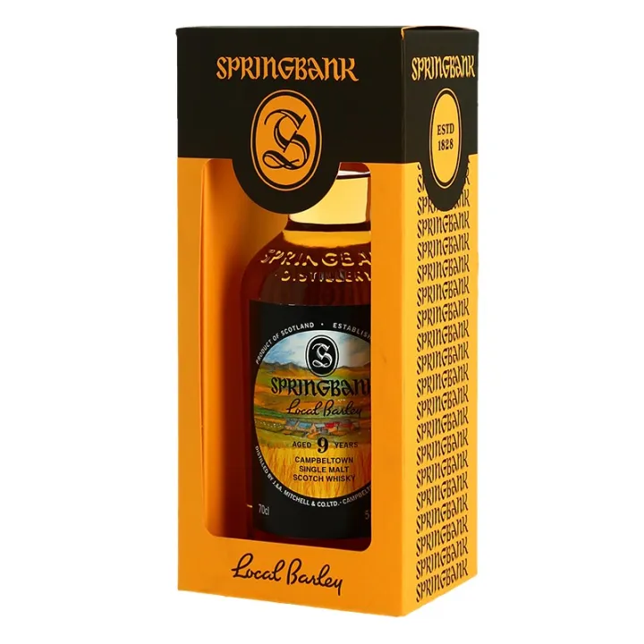 SPRINGBANK LOCAL BARLEY 9 ans Campbeltown Single Malt Scotch Whisky