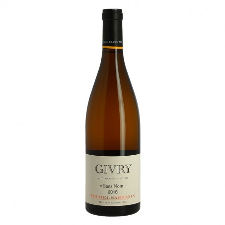 Givry Blanc "Sans Nom" par Michel SARRAZIN 2020 Vin Blanc de Bourgogne