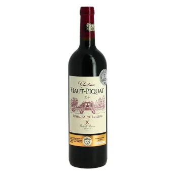 CHATEAU HAUT PIQUAT LUSSAC St Emilion Maison Rivière 75 cl