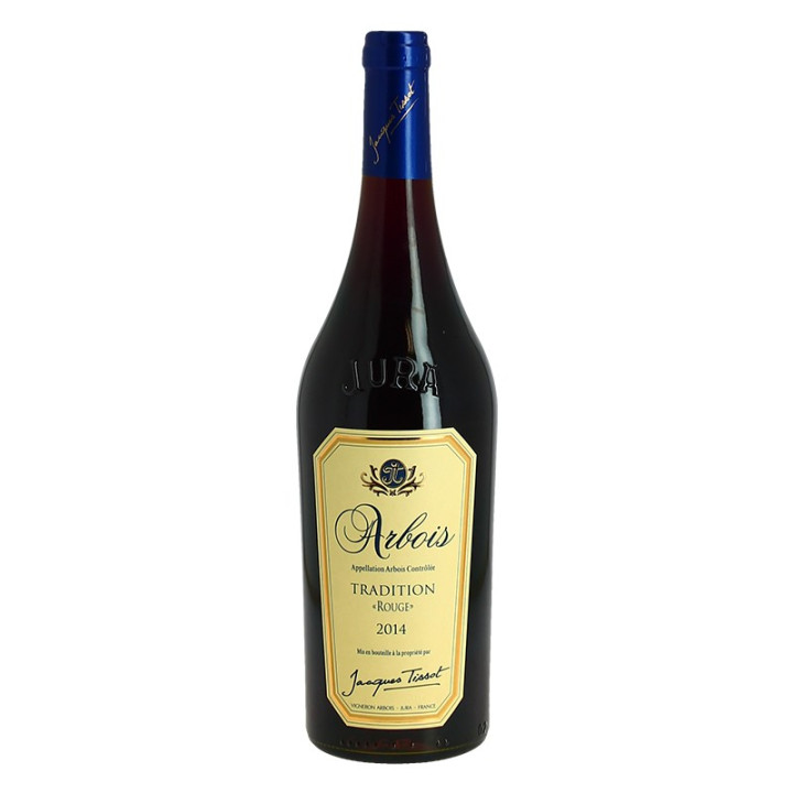 JACQUES TISSOT ARBOIS Rouge Tradition, vin rouge du JURA