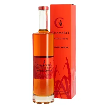 Le rhum CHAMAREL Exotic Spiced est fabriqué à l’île Maurice