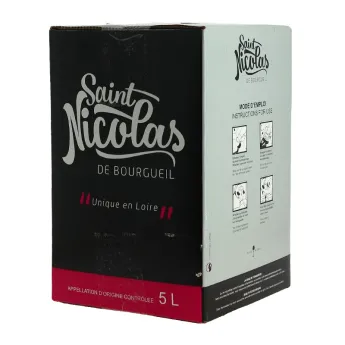 achat de BIB de Saint Nicolas de Bourgueil 5 L by Les Caves du Plessis