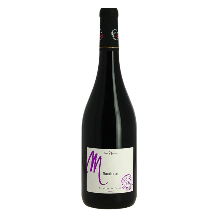 Mondeuse Prestige Cave de Cruet Vin rouge de Savoie boisé