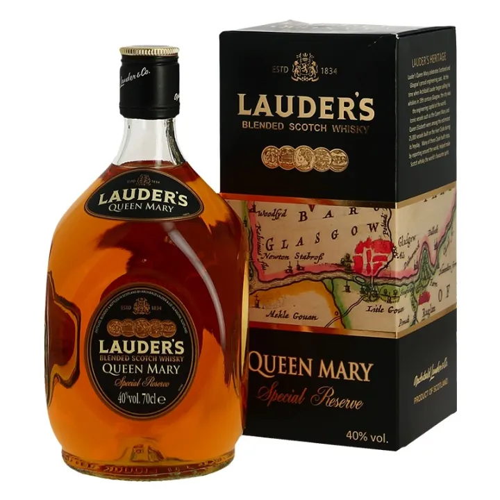 Whisky LAUDER'S Queen Mary Special Reserve Blend Scotch Whisky