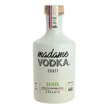MADAME VODKA Vodka de Quinoa et de Blé Issus de l'Agriculture BIO
