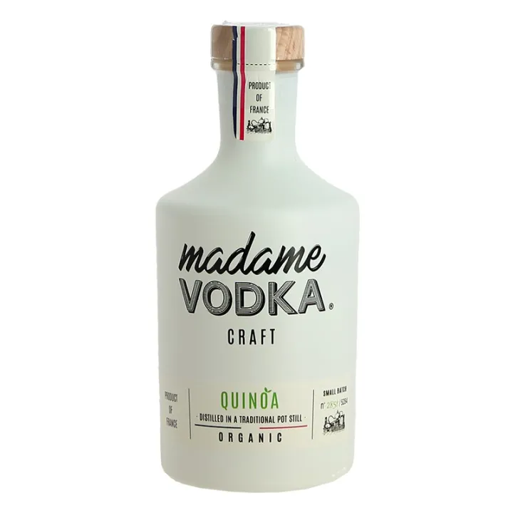 MADAME VODKA Vodka de Quinoa et de Blé Issus de l'Agriculture BIO