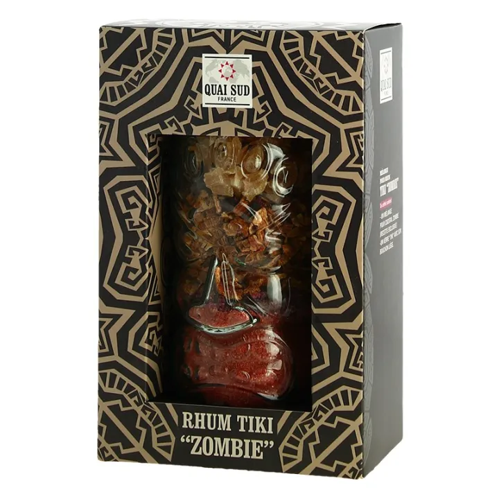 Quai Sud ZOMBIE en VERRE TIKI Mélange Cocktail