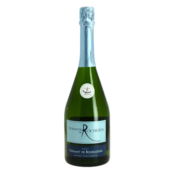 CREMANT DE BOURGOGNE BLANC DE BLANC DOMAINE DE ROCHEBIN 100 % CHARDONNAY 75 CL