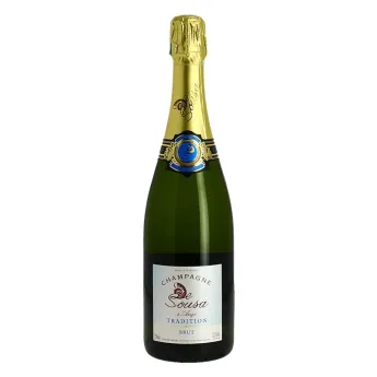 champagne de sousa brut tradition bio sans sulfites