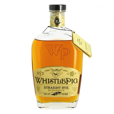 WHISTLEPIG 10 ans Straight Rye Whiskey 70 cl