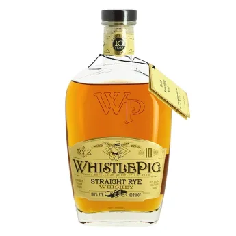 achat de whisky WHISTLEPIG 10 ans Straight Rye Whiskey