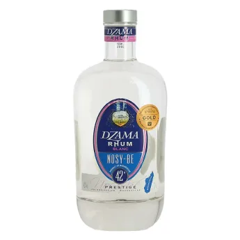 acheter du rhum DZAMA NOSY BE Rhum blanc de Madagascar 70 cl