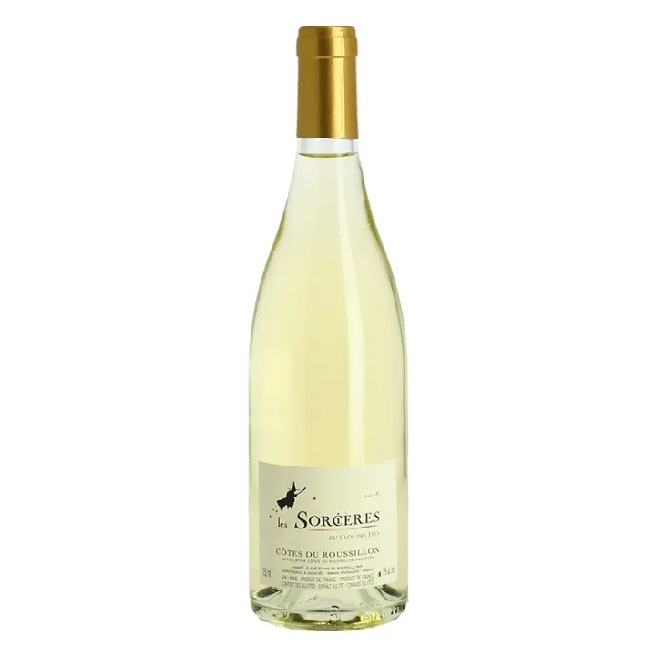 Les Sorcières du Clos des Fées Vin Blanc Côtes du Roussillon par Hervé Bizeul