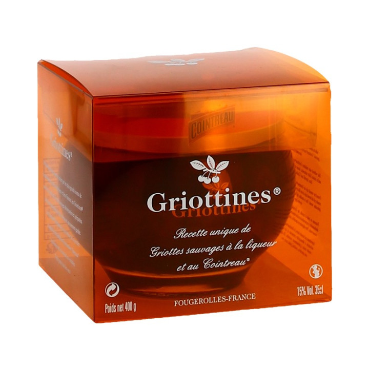 griottines au cointreau coffret 35cl peureux