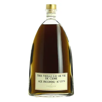 Très vieille eau de vie de cidre de bretagne age inconnu 1.5 litres