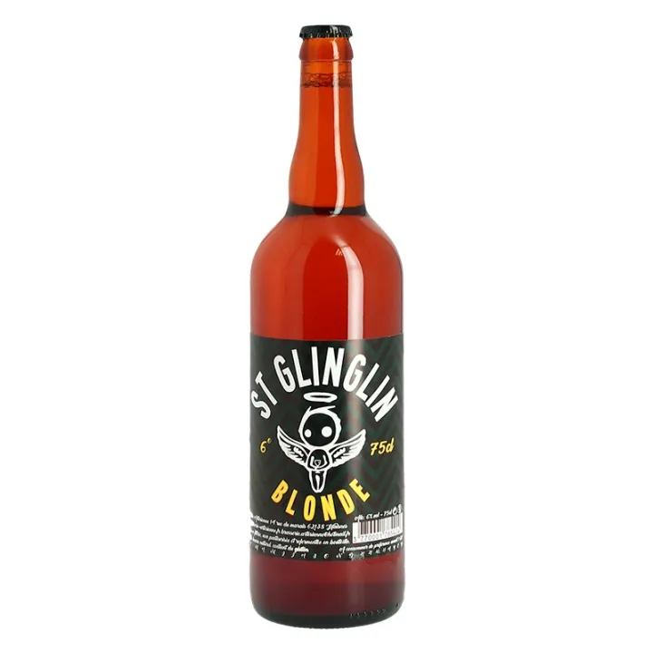 acheter Saint GLINGLIN Bière BLONDE 75 cl