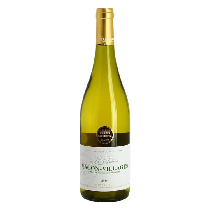 Macon Villages  Blanc Cuvée Les Préludes par Terres Secrètes