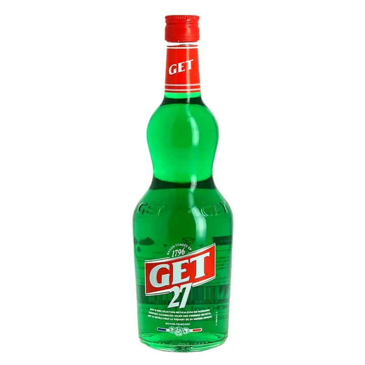 achat de GET 27 Liqueur à la menthe verte 1Litre