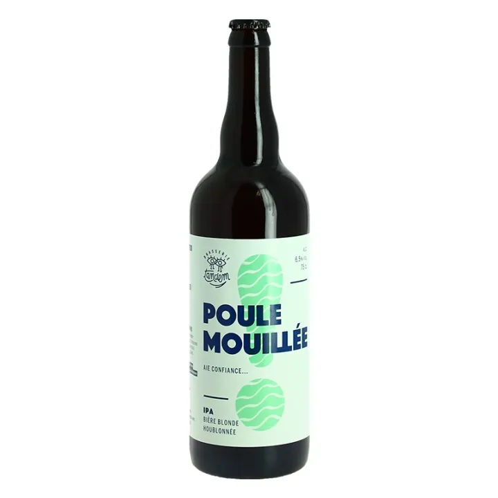 POULE MOUILLEE Bière IPA par la Brasserie Tandem