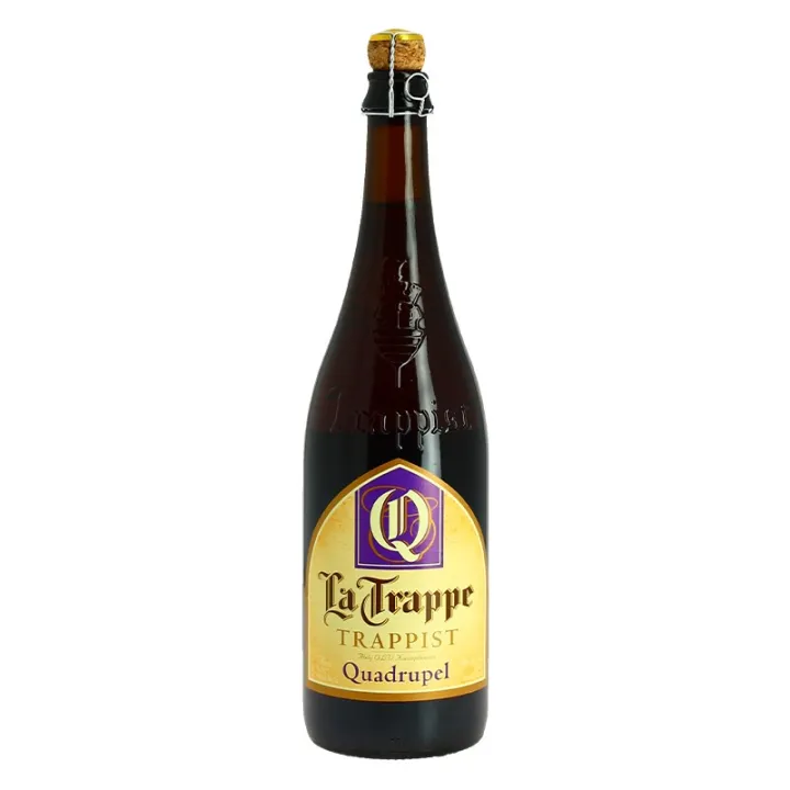 achat bière trappiste La Trappe Quadrupel Bière Trappiste 75cl