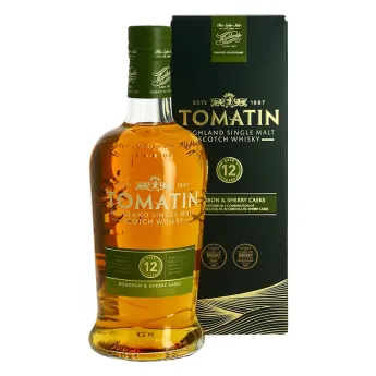 TOMATIN 12 ans  Highland Single Malt Scotch Whisky