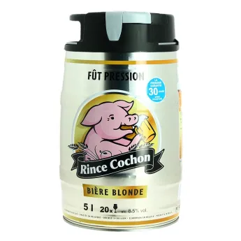 bière rince cochon 5 litres en fut