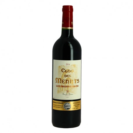 Cru Clos des Menuts Vin de Bordeaux St Emilion Grand Cru par Maison Rivière 