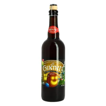 GUENEL Bière de NOËL Brasserie Noyon 75 cl
