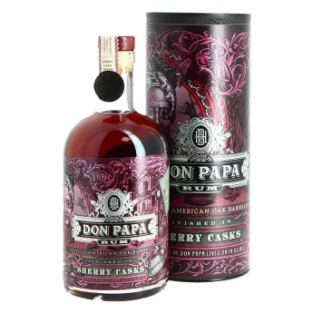 DON PAPA Sherry Cask Rhum des Philippines finition en fut de Sherry