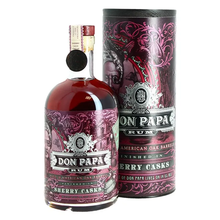 DON PAPA Sherry Cask Rhum des Philippines finition en fut de Sherry