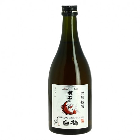 Akashi Tai Shiraume Ginjo UMESHU Liqueur de Prune Japonaise