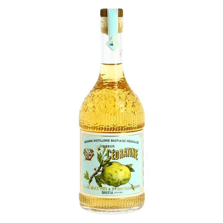 Cédratine L.N.Mattei Liqueur Corse de Cédrats